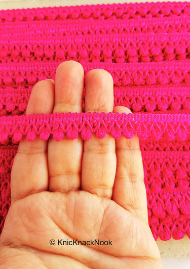Pink Thread Lace, Embroidery Lace Trims, Fringe Trim